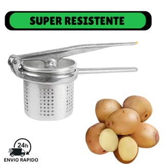 Espremedor e Amassador de Batatas Inox Super Resistente –  Espremedor  para Purê, Legumes e Feijão em Oferta na Shopee