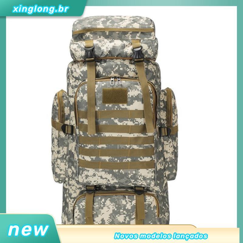 80l Oxford pano ao ar livre mochila camuflagem cnhadas tático mochila ...