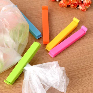 Kit 10/20 Unidades Prendedor para Fechar Embalagens Lacre Fácil Segura Sacos de Comida Vedação