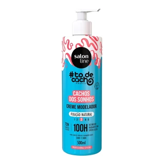 Creme Modelador Natural #todecacho Cachos dos Sonhos 500ml em Oferta na Shopee