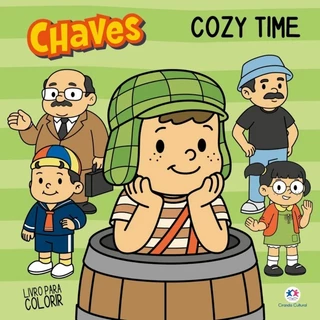 Livro de Colorir Chaves - Cozy Time - Editora Ciranda Cultural em Oferta na Shopee