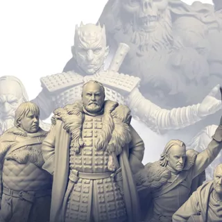 Miniatura Patrulha da Noite GOT Compatível Dungeon & Dragons