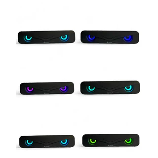 Caixa De Som Computador Notebook Knup KP-RO830 6W RMS Soundbar P2