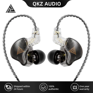 Fones de ouvido com fio QKZ URUS PRO, HIFI, para música, jogos e esportes, com cabo removível, fones de ouvido KZ