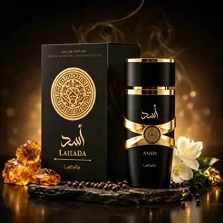 Asad EDP 100ml Perfume Masculino Árabe Original Intenso Ambarado e Amadeirado