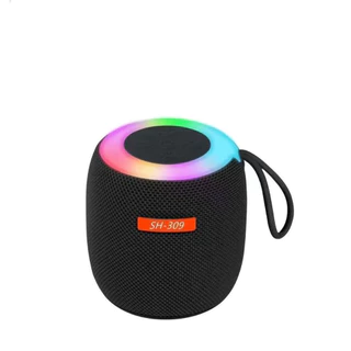 Caixa de Som Sem Fio Portatil TWS Bluetooth RGB 10W AL-8280 - Altomex
