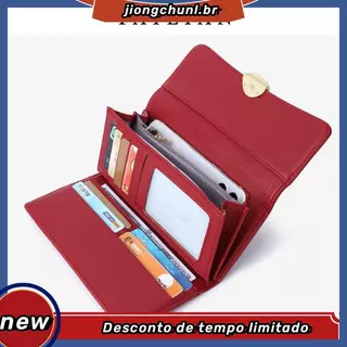 carteira carteira feminina pequena carteira femenina Carteira Feminina 2024 Nova Bolsa de Moedas Feminina Sentido de De
