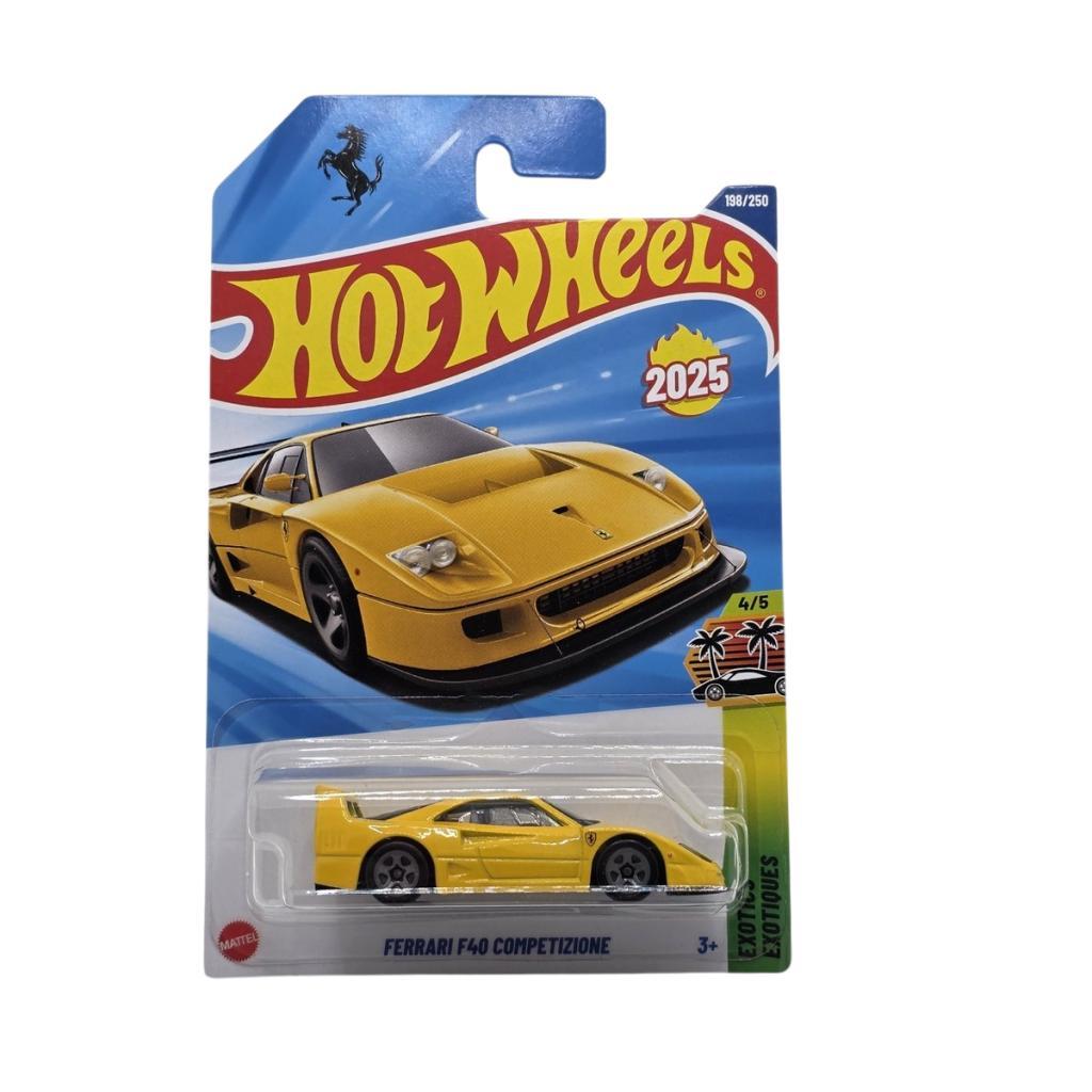 Ferrari F40 Competizione Amarela Hot Wheels C4982-JBB92 | Shopee Brasil