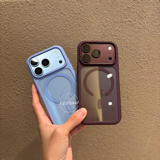 Capa Protetora Acrílica Anti-Amarelecimento De Alta Definição Para iPhone 18 17 16 15 14 13 Pro Max Traseira De Luxo