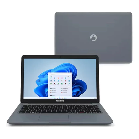 Notebook Positivo Motion Modelo I34128A Processador Intel Core I5 8250U Memória 4Gb Ssd 128Gb