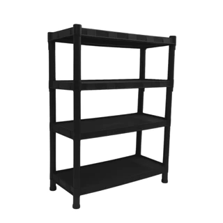 Estante Organizadora Plastica Prateleira Multiuso Modular Resistente 4 Andares em Oferta na Shopee