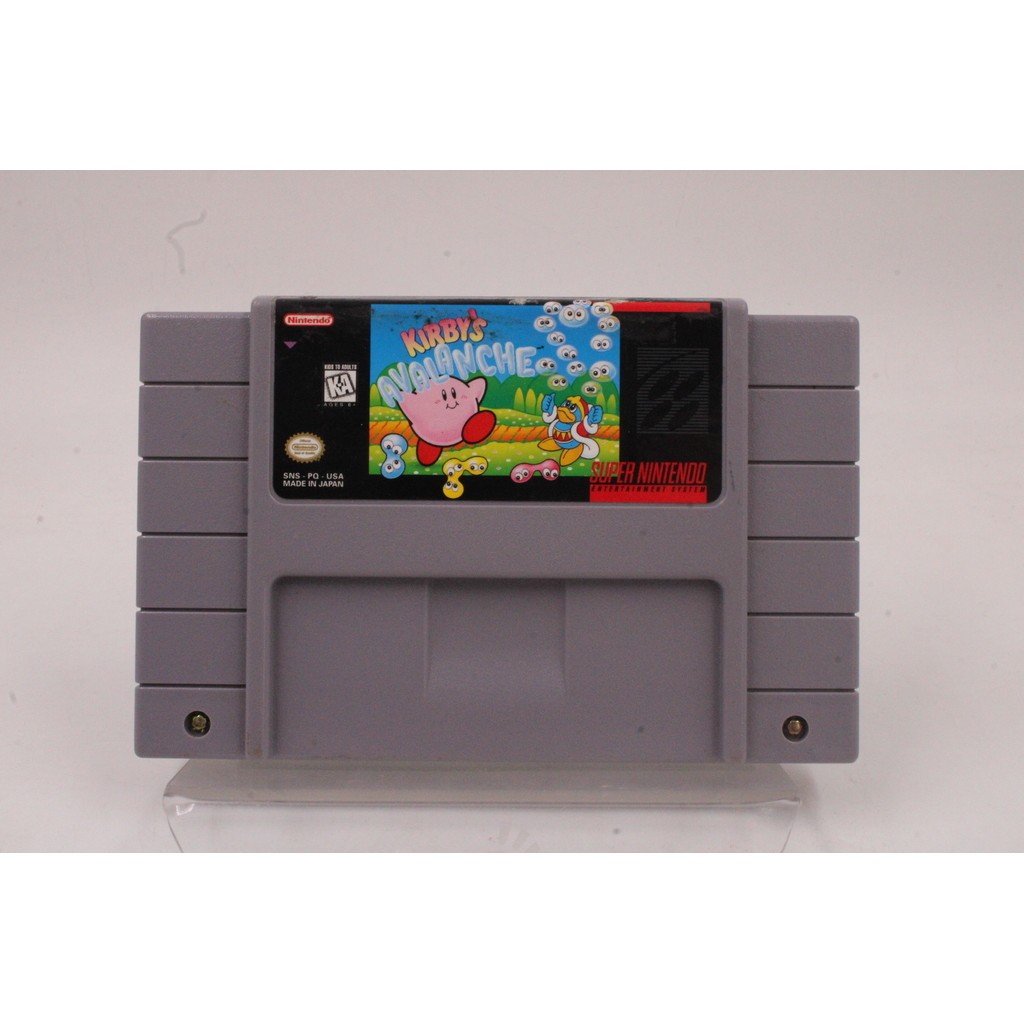 JOGO SNES - KIRBY'S AVALANCHE (1) | Shopee Brasil