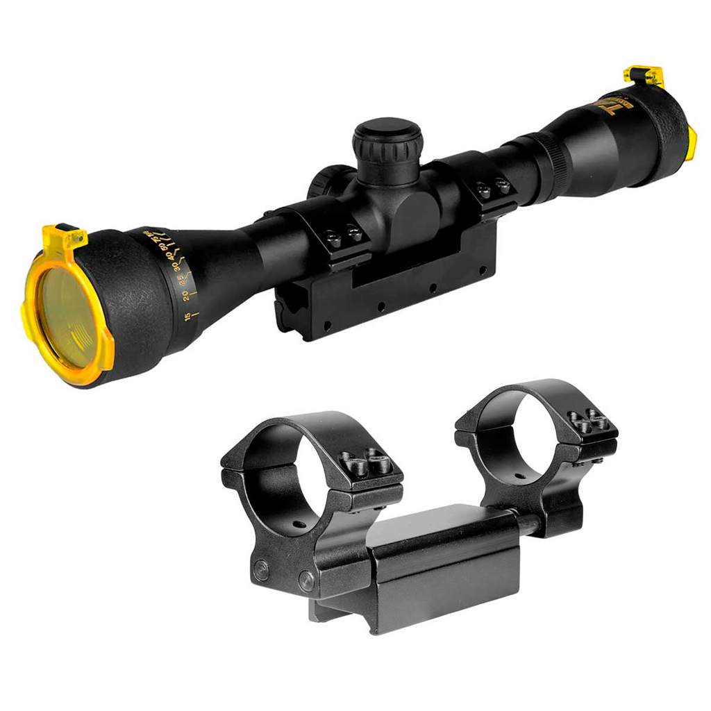 Luneta 4x32 Tag Flash Parallax Mil Dot Para Carabina Espingarda com ...