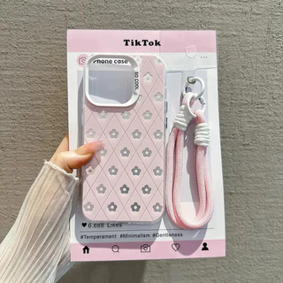 Capinha Capa de Anti queda fosco Estampa rosa oca Aplica-se a IPhone XR 11 12 13 14 15 16 17 PRO MAX 14 15 16 PLUS