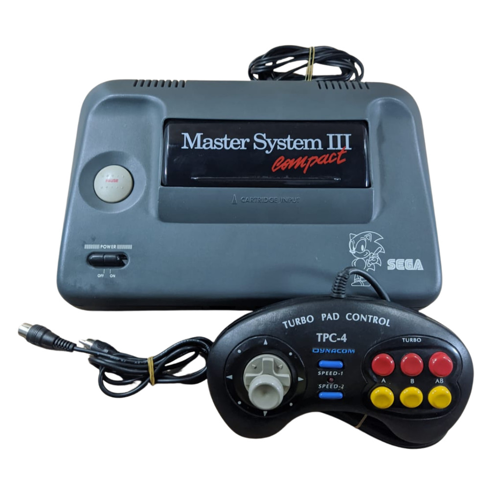 Console Master System 3 Compact Com Sonic Na Memoria | Shopee Brasil