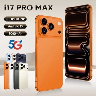 I17 Pro max 16GB + 1TB 7.3 Polegadas Versão global Cartão Duplo smartphone Android De Espera Dupla
