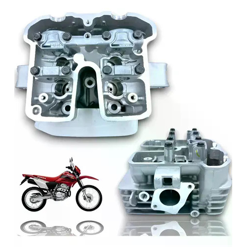 Cabeçote de competição 75cc preparado de bikelete e mobilete em