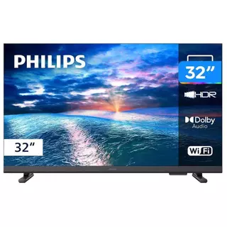 Smart TV 32" Philips HD DLED 6910 32PHG6910/78 Titan OS 2025