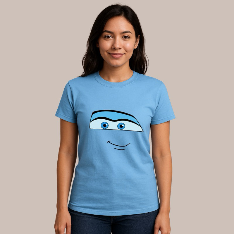 Camiseta Sally ou Relâmpago Mcqueen ou Mate - Unissex Algodão