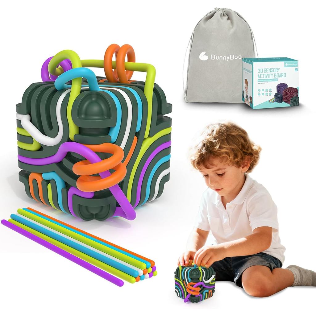 Brinquedos Sensoriais Para Crianças Com Produtos De Autismo E-Cubo De ...