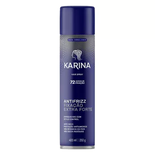 Hair Spray Karina Ceramidas Fixação Extra Forte 400ml