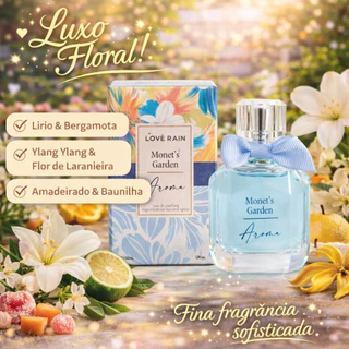 Perfume Importado Fragrância Feminina Bom E Longa Duração Alta Fixação Marcante Intenso - Lové Rain Cosméticos