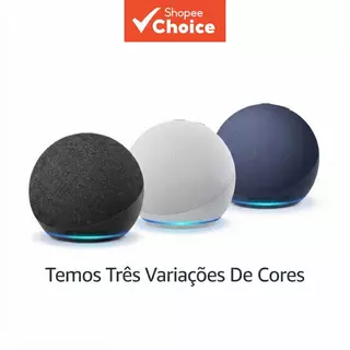 Echo Dot 5a geração alto-falante inteligente com controle de voz para áudio doméstico