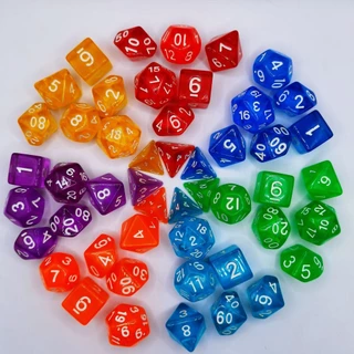 Conjunto De Dados DND Estilo Clássico , Poliédricos De Jogo De Mesa Para Masmorras E Dragões TRPG De Dramatização