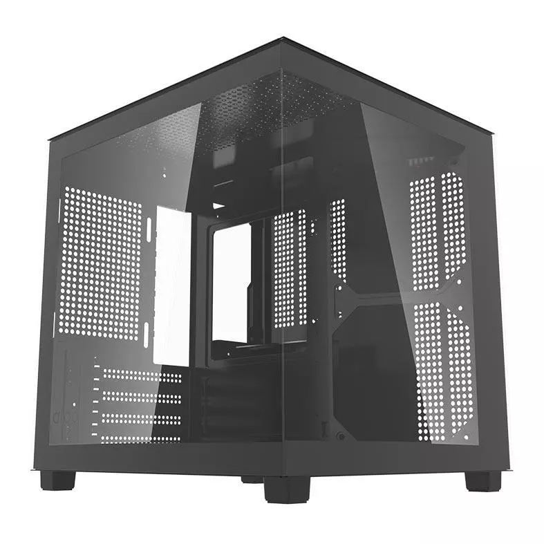 Gamer Aquário Aigo Apollo A275, Mini-Tower, Lateral de Vidro, Preto, AC-A275-B-HQ1