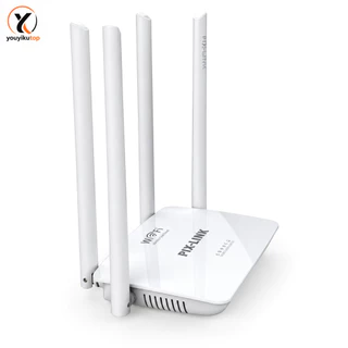 Roteador pix link wifi 300 mbps sem fio com 4 antenas novo LYQ-003