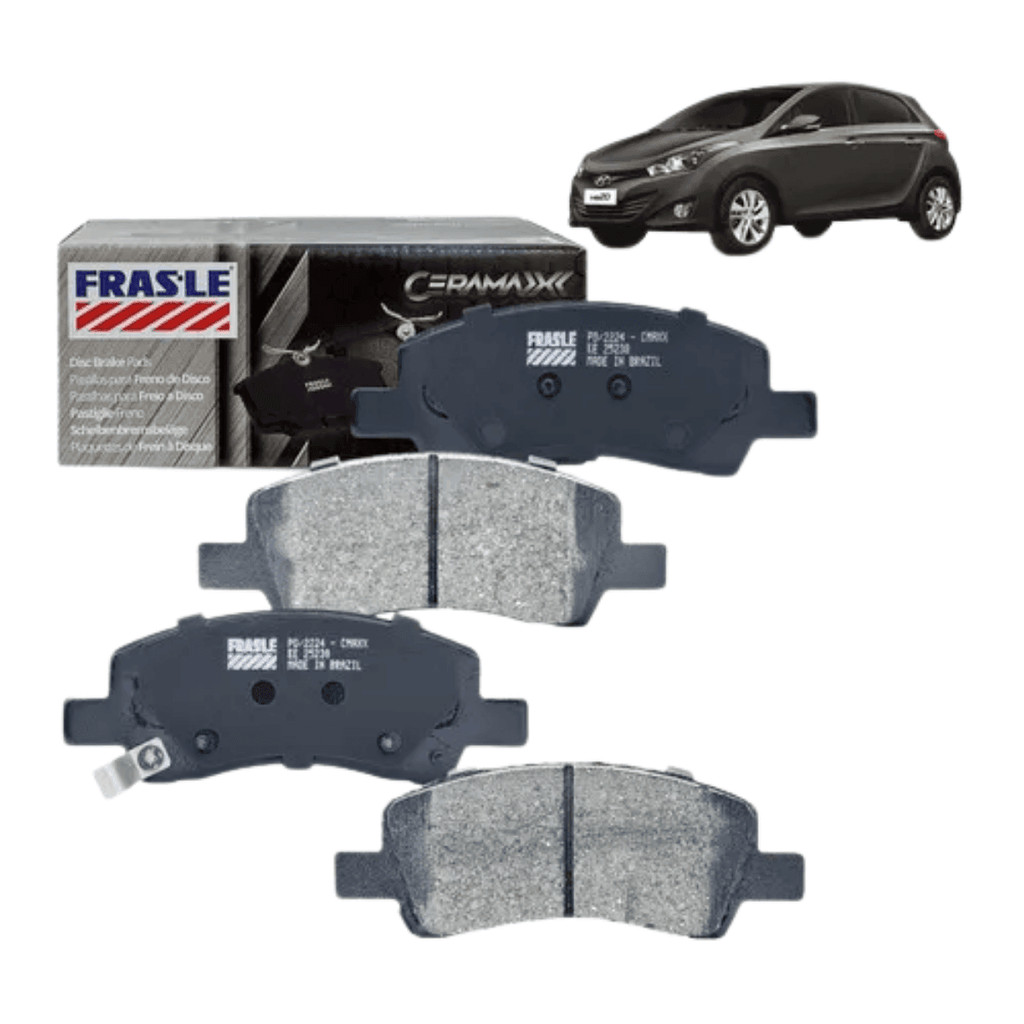 Pastilha De Freio Cerâmica Dianteira Hyundai HB20 2019 a 2025 PD2224 FrasLe
