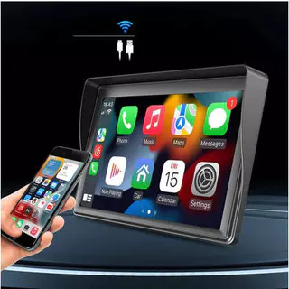 Áudio multimídia para carro Universal Carplay Sistema Android e IOS Câmera de ré com tela de 7 polegadas
