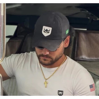 Boné Dad Hat Aba Curvada, Estampa DTF Rincon Westew, Regulagem Ajustável