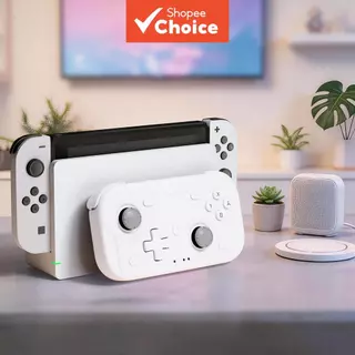 Controlador de Jogo Sem Fio Mini, Gamepad Portátil Ultra Compacto Compatível com Switch/PC/Android/iOS