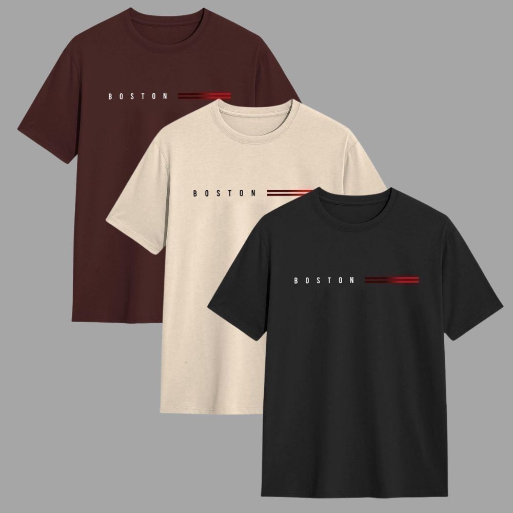 Kit 3 Camisetas Masculina 100% Algodão Gola Redonda Fio 30.1 Envio Imediato Varias Cores Oferta