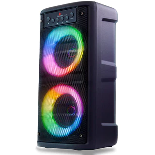 Caixa de Som Portátil Bluetooth Torre Ultra Alta Grasep Pc P2 Sd Fm Pendrive Lançamento