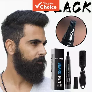 Kit Caneta Preenchimento de Barba EELHOE – Modelador e Delineador de Barba Natural à Prova d’Água para Homens