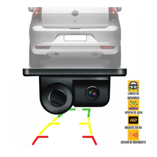 Câmera Ré Sensor De Estacionamento Automotivo Infravermelho