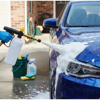 Pulverizador Snow Foam 700ml – Espuma de Alta Pressão para Carros, Motos e Lavagem Automotiva