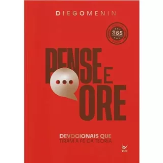 Pense e Ore 2026 | Devocionais que tiram a fé da teoria | Diego Menin em Oferta na Shopee