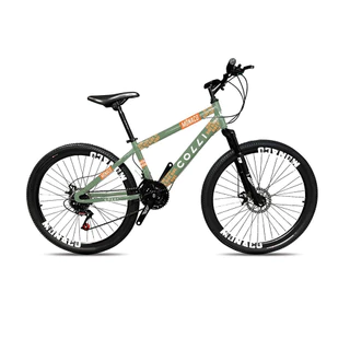 Bicicleta Colli Mônaco Q18 Aro 26 Freio a Disco 21 Velocidades em Oferta na Shopee