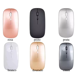 Mouse Sem Fio Recarregável Wireless Led Rgb Ergonômico Novo