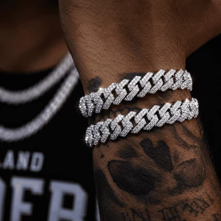 Pulseira Tenis Chain Premium Ice cravejada PRONG magnata Plus
