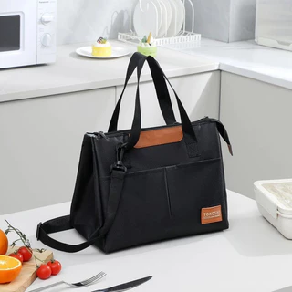Bolsa Térmica Lancheira Marmita com Alça de Ombro Ideal para Trabalho, Academia, Escola e Passeios