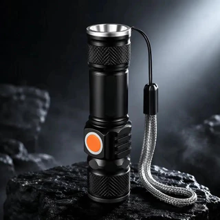 Mini Lanterna Led Profissional Ecooda Ec6042 REGARREGAVEL USB