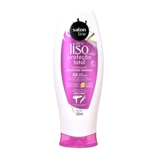 Defrizante Protetor Térmico Meu Liso Proteção Total Salon Line 200ml em Oferta na Shopee