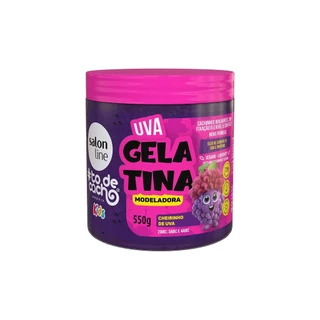 Gelatina Uva #todecacho Kids Modeladora 550g em Oferta na Shopee