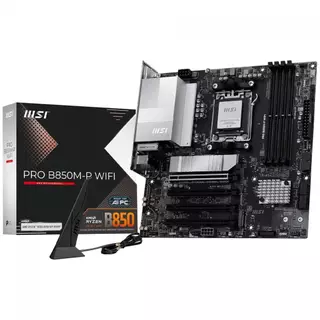 Placa Mãe MSI PRO B850M-P, Chipset B850, AMD AM5, mATX, DDR5