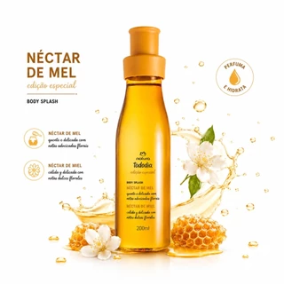 Body Splash Tododia Néctar De Mel 200ml - Natura