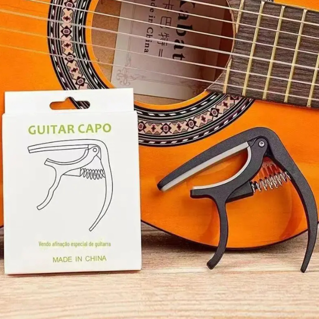 Capotraste Universal Violão Guitarra Ukelele Fácil de Usar